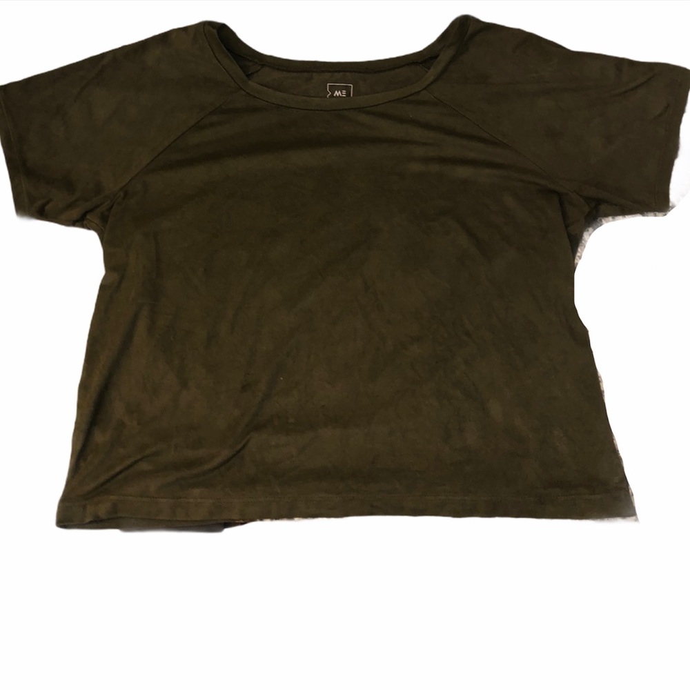 Pacsun Velvet crop top